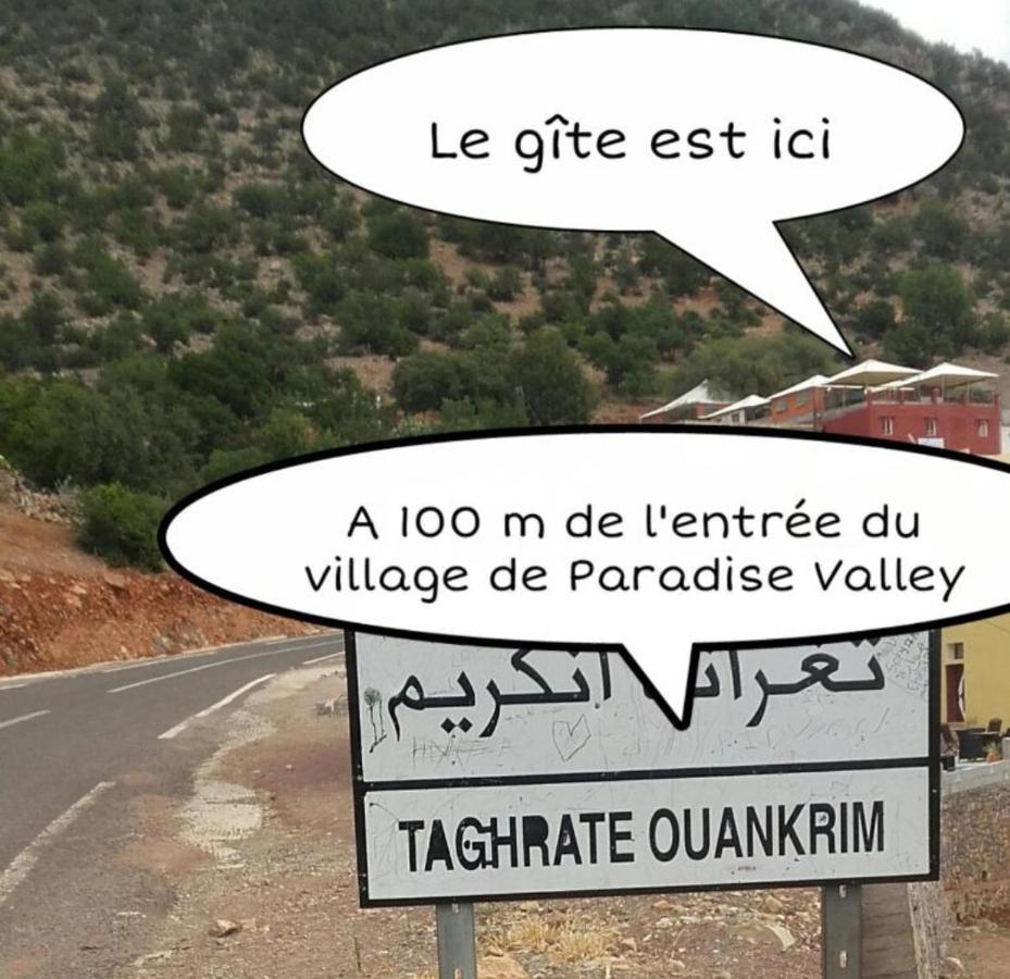 Gite Village Paradise Valley Tagherat Anekrim Exterior foto